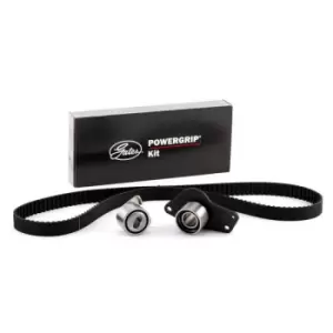 Image of GATES Timing belt kit RENAULT K025244XS 7701469775 Timing belt set,Cam belt kit,Timing belt pulley set,Timing belt pulley kit,Cambelt kit