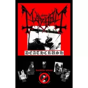 Image of Mayhem - Deathcrush Textile Poster