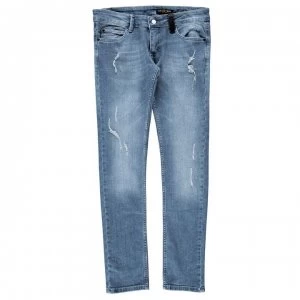 image of Religion Mens Hero Jeans - RIPPER Blue