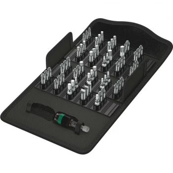 image of Wera Rapidaptor 61 Piece Bit Safe Screwdriver Bit Set