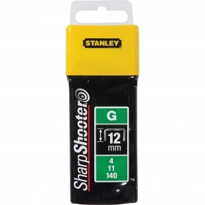 Stanley Heavy Duty Sharpshooter Type G Staples 12mm Pack of 5000