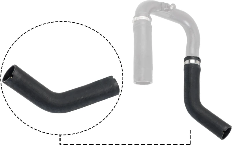 Image of GATES Charger intake hose GATES 09-0476