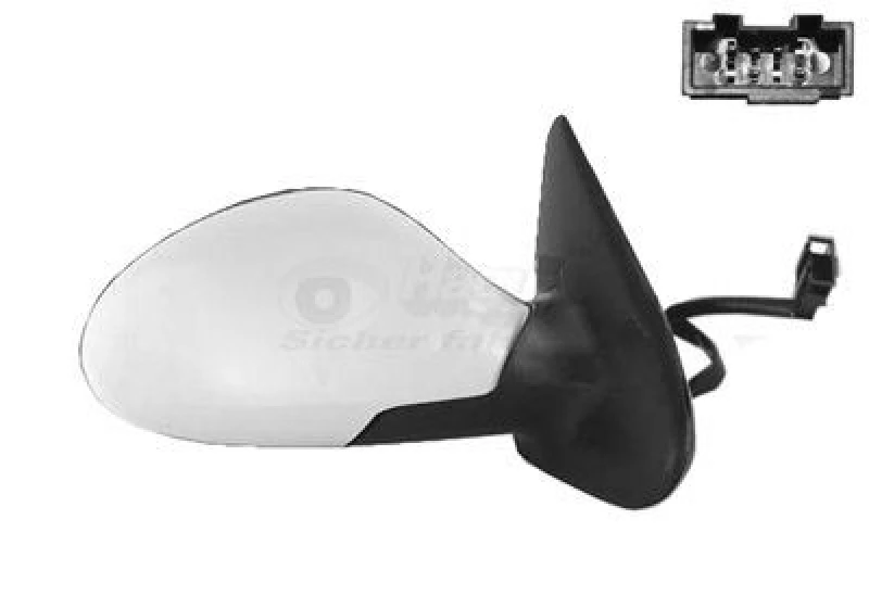 Image of VAN WEZEL Wing mirror VAN WEZEL 4934818
