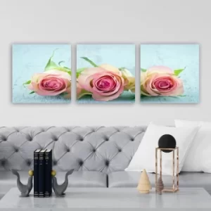 Image of P23241 Multicolor Decorative Canvas Painting (3 Pieces)