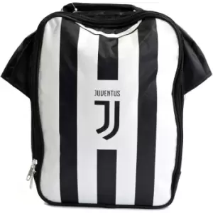 Image of Juventus FC Kit Lunch Bag (One Size) (Black/White) - Black/White