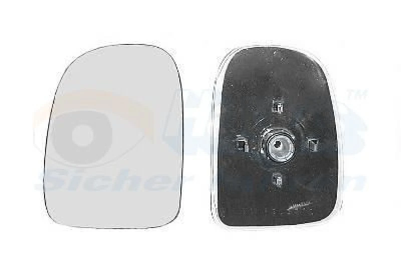 Image of VAN WEZEL Wing mirror glass VAN WEZEL 1897832