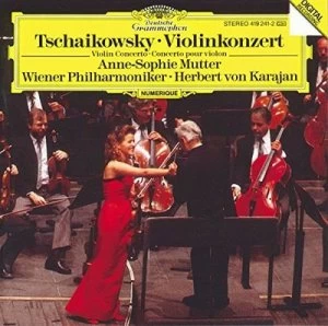 Image of Concerto for Violin and Orchestra in D major by Pyotr Il'yich Tchaikovsky CD Album
