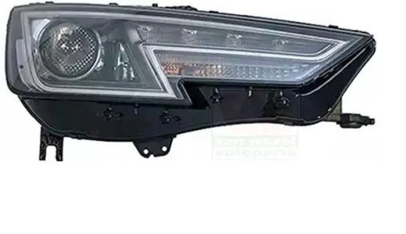 Image of VAN WEZEL 0346982M Headlights LED, Right, without control unit for Xenon, Bi-Xenon Headlight (259)