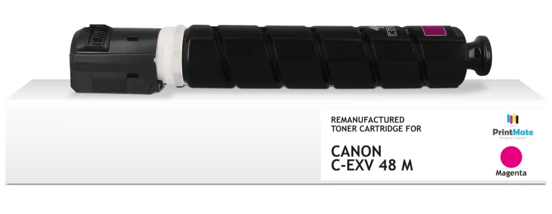 Image of PrintMate Canon C-EXV48 M. remanufactured toner. Magenta 11500p