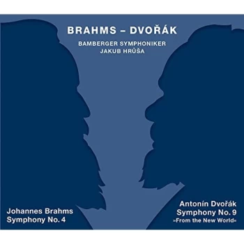 Image of Bamberger Symphoniker - Johannes Brahms: Symphony No. 4/Antonin Dvorák: Symphony No. 9 CD