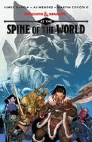 Image of dungeons and dragons at the spine of the world