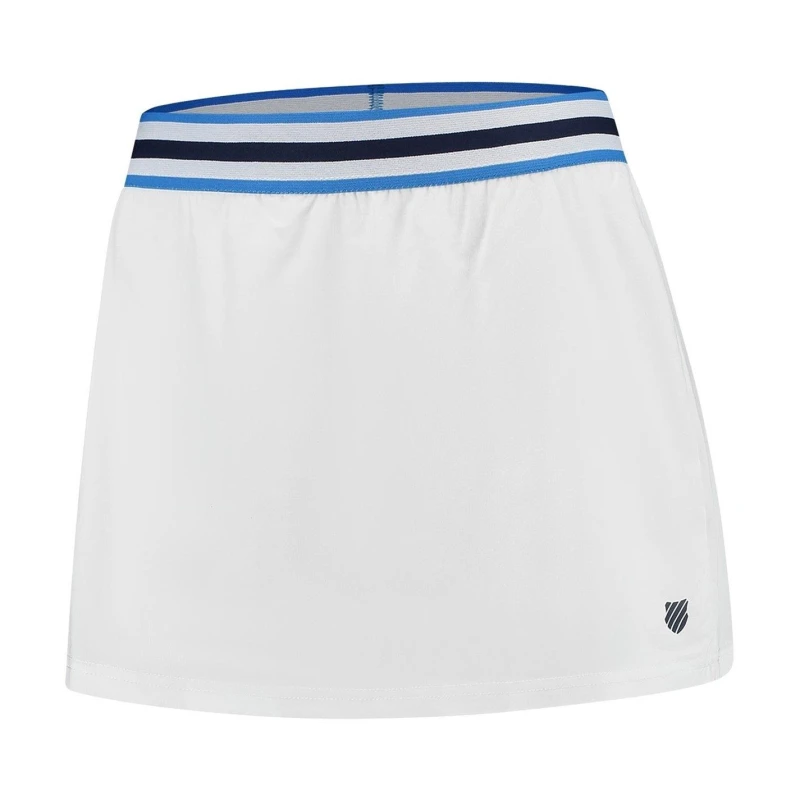 Image of K Swiss Team Skirt - White White 8