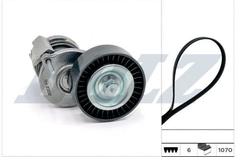 Image of DOLZ V-Ribbed Belt Set DOLZ SKD205A