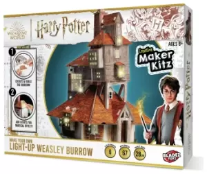 Image of Harry Potter Make Your Own Light Up Weasley Burrow