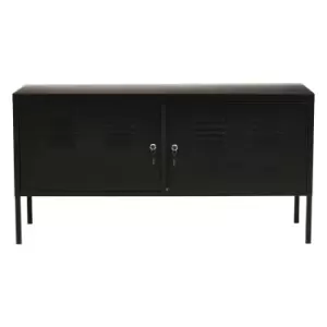 Image of Premier Housewares Academy Two Door Locker, black