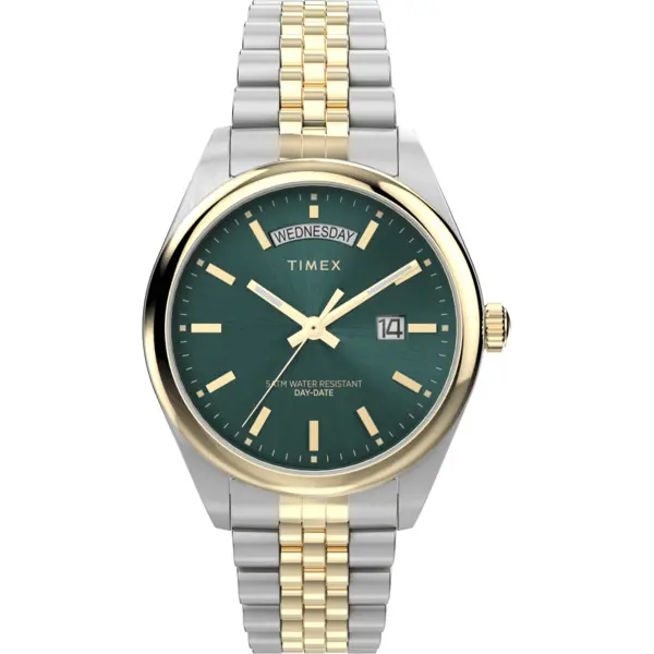 image of Timex Watches Gents Legacy Green Watch TW2W42800