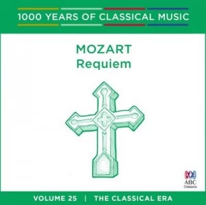 image of Mozart Requiem The Classical Era - Volume 25 by Wolfgang Amadeus Mozart CD Album