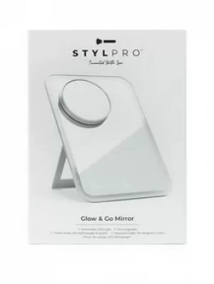 image of StylPro Glow & Go Mirror, Silver, Women