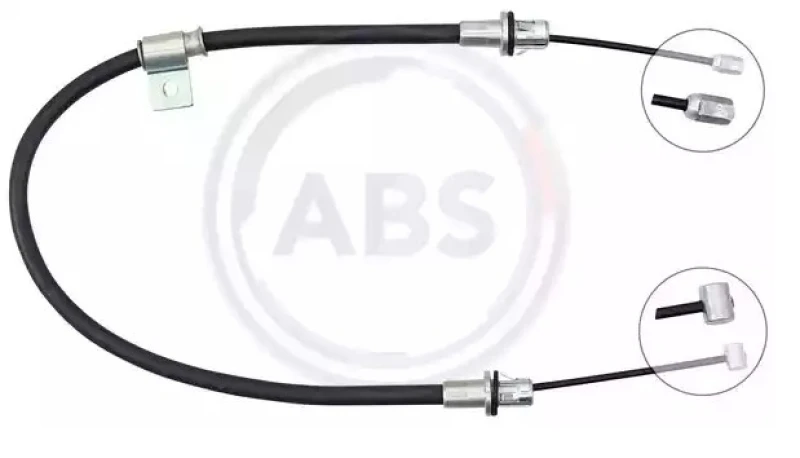 Image of A.B.S. Handbrake cable A.B.S. K19866