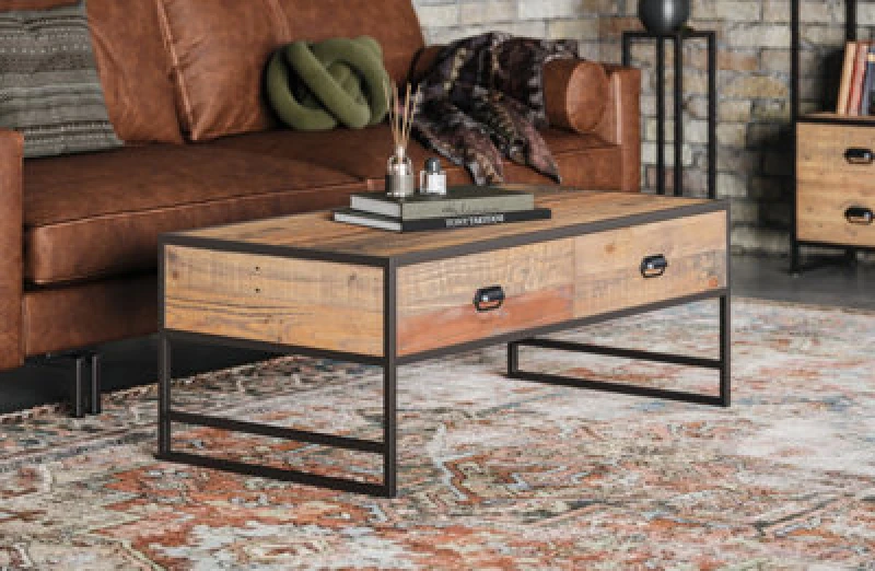 Image of Baumhaus Ooki - Coffee Table With Four Drawers