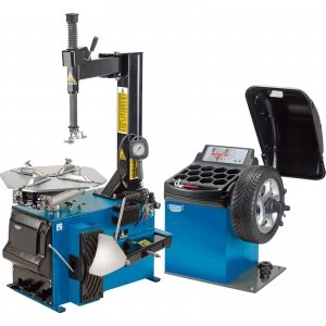 Image of Draper Tyre Changer and Wheel Balancer Kit 240v
