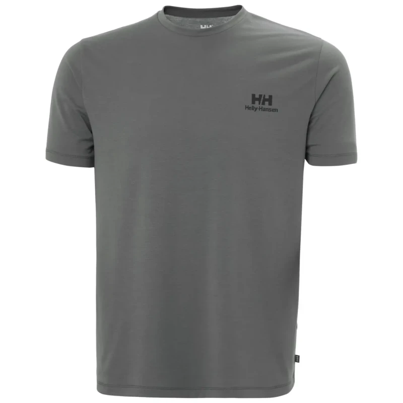 Image of T-Shirt Helly Hansen Skog Graphic Gris Male XL