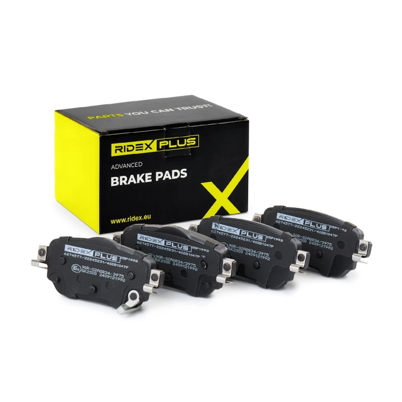 Image of RIDEX PLUS Brake pad set RIDEX PLUS 402B1047P