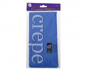 Image of Creativity Crepe Paper 300x50cm Blue