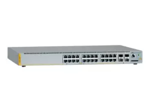 AT-x230-28GP-50 - Managed - L3 - Gigabit Ethernet (10/100/1000) - Full duplex - Power over Ethernet (PoE) - Rack mounting