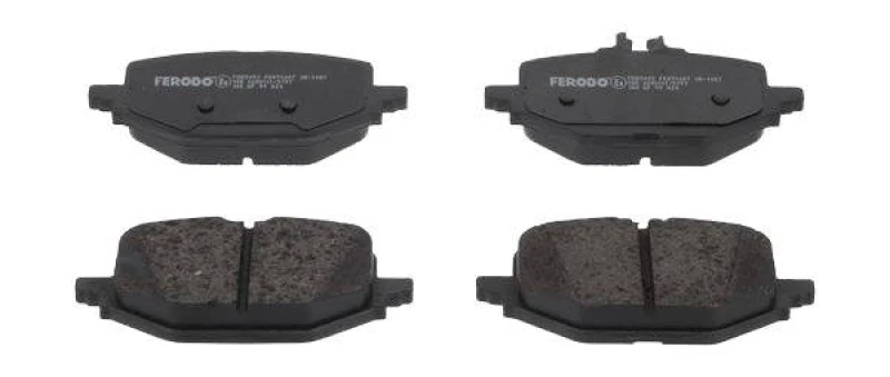 Image of FERODO FDB5492 Brake pad set PREMIER ECO FRICTION prepared for wear warning indicator, without accessories Brake Pad Set,disc brake (402)