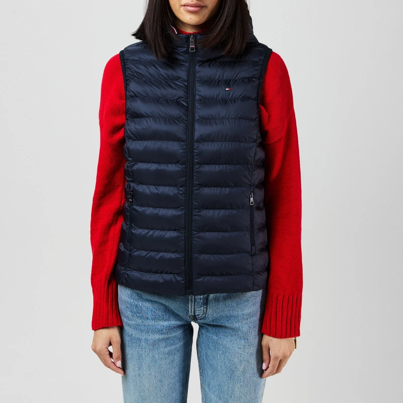Image of Tommy Hilfiger Heritage Low Down Vest - Blue Blue 6