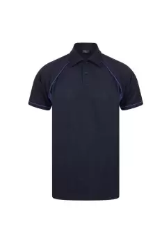 Image of Piped Performance Polo Shirt
