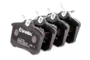 image of BREMBO BRAKE PAD SET OF 4 P68024