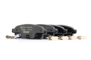 Image of TEXTAR Brake pad set Q+ 2509602 Brake pads,Brake pad set, disc brake OPEL,CHEVROLET,CADILLAC,Astra J Sports Tourer (P10),ASTRA J,ZAFIRA TOURER C (P12)