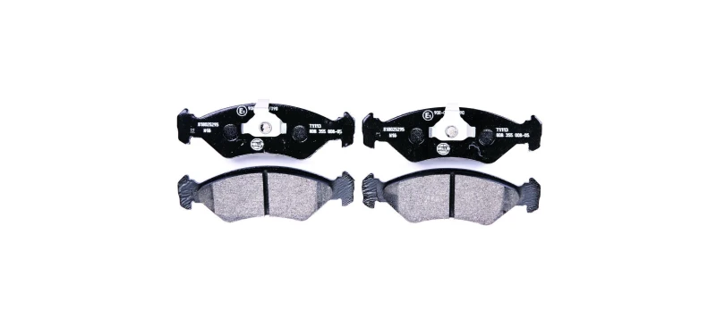 Image of HELLA Brake pad set HELLA 8DB 355 008-051