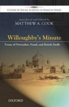 Image of Willoughbys Minute by Matthew A. Cook Hardback