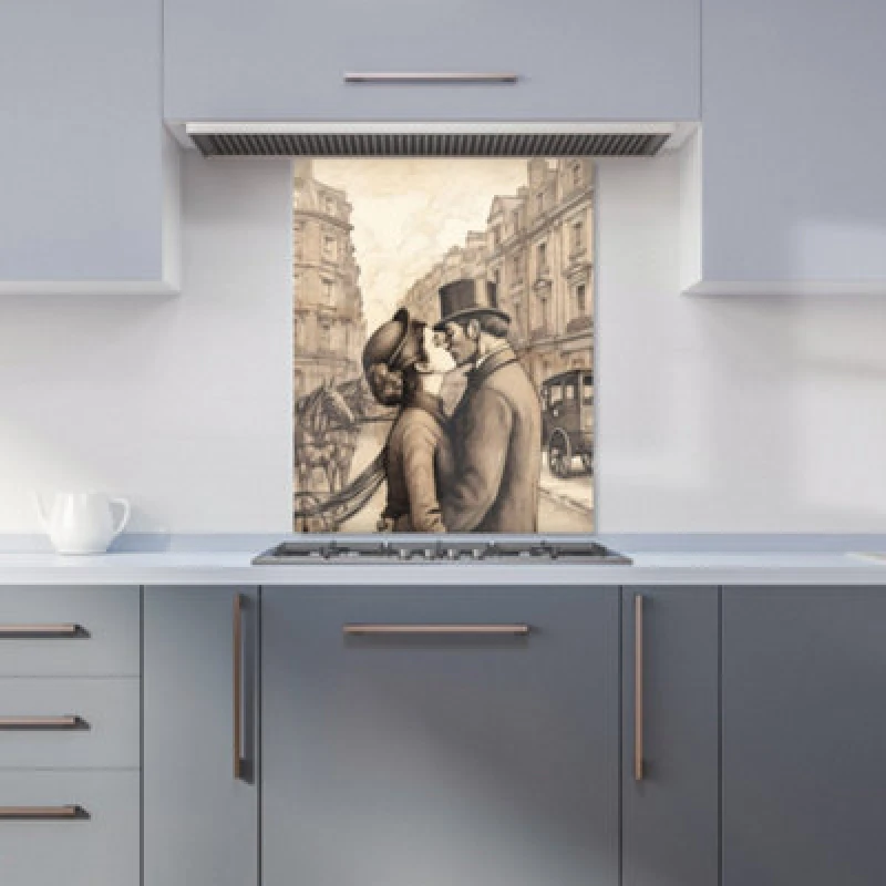 Image of Warren Reed Designer Sharing A Kiss Kitchen Splashback