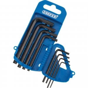 Image of Draper 8 Piece Hexagon Allen Key Set Imperial