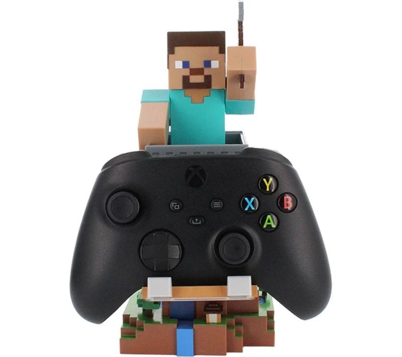Image of CABLEGUYS Minecraft: Steve Phone & Controller Holder 5060525897122
