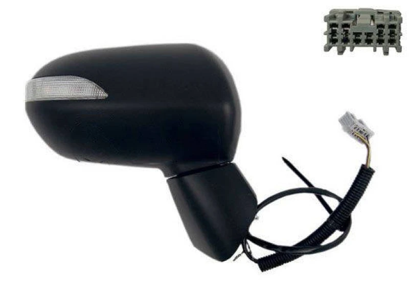 Image of ALKAR 6112945 Wing mirror Right, Electric, Convex Outside Mirror (50)