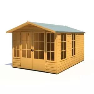 image of Shire Delmora 8 x 12ft Summerhouse - Garden & Outdoor