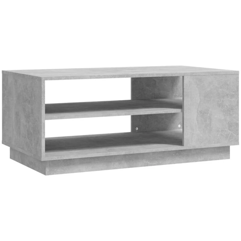 Image of VIDAXL Coffee Table Concrete Grey 102x55x43cm Engineered Wood Vidaxl 810284
