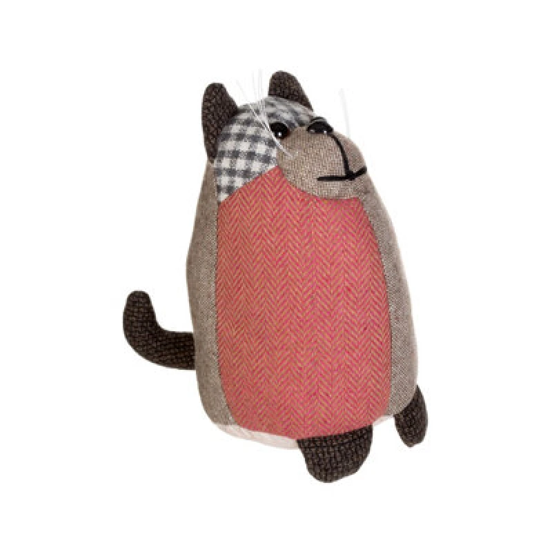 Image of Premier Housewares Heritage Small Cat Door Stop Brown