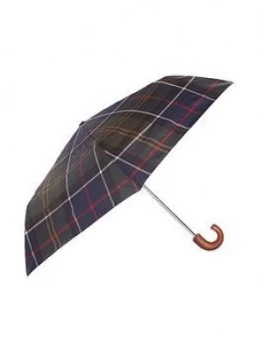 Barbour Tartan Print Umbrella - Green