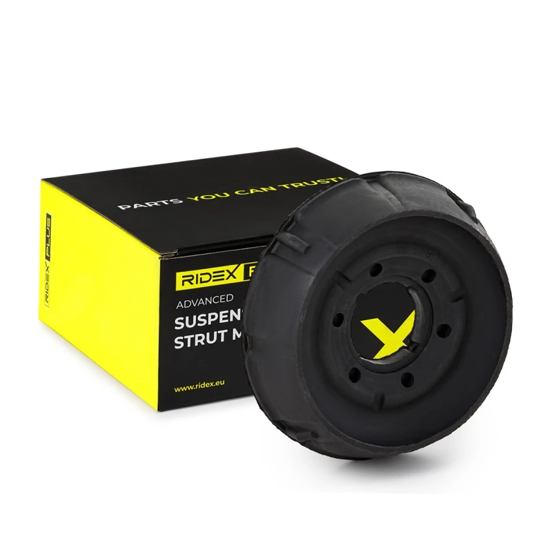 Image of RIDEX PLUS 1180S0217P Top strut mount Front Axle, without ball bearing Elastomer Suspension Strut Support Bearing (1180)