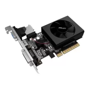 Image of PNY VCGGT7302XPB-BB NVIDIA GeForce GT 730 2 GB GDDR3