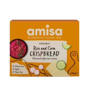 image of Amisa Organic Gluten Free Corn & Rice Crispbread 150g