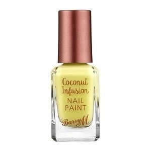 image of Barry M Coconut Infusion Nail Paint - Lemonade Yellow