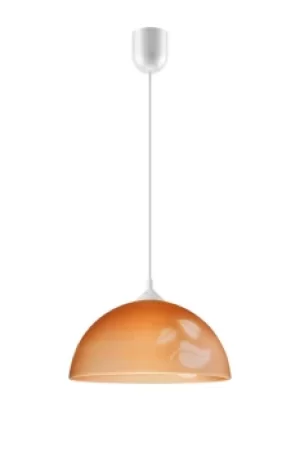 Image of Dome Pendants Ceiling Light Brown, 1x E27