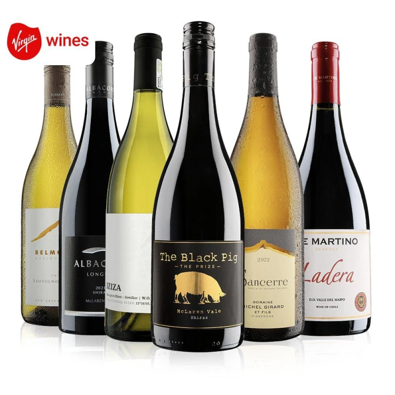 Image of Virgin Wines World-Class 6 Bottle Mixed Case Multi unisex 6